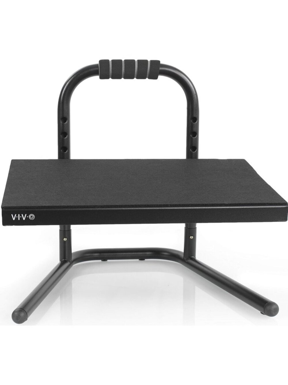 New Black Ergonomic Height Adjustable Foot Rest Platform, STAND-FT01